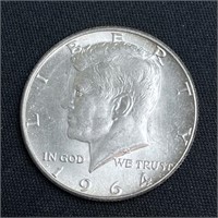 1964 Kennedy Silver Half Dollar