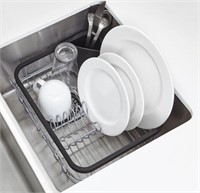 New sink-in dish rack, 12x10 inches, colour w