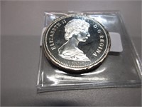 1972 Canada silver dollar .500