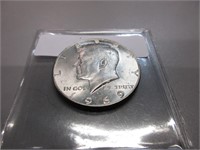 1969 D Silver Kennedy Half