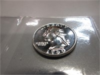 1960 Proof Silver Quarter