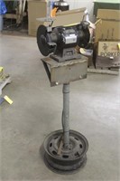 6" Bench Grinder, 1/2 HP on Stand