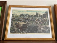Reprinted Photograph of Rosey's Auto Graveyard