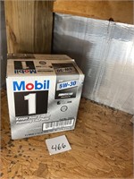 6 qrt case of Mobil 1 motor oil