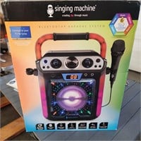 Singing Machine Groove Cube Hype Bluetooth  Stand
