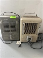 2qty Electric Heaters
