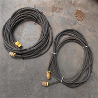 2x Commercial Grade Extension Cords