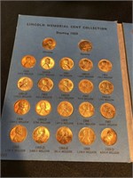 Lincoln Memorial penny collection starting in