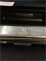 Hohner harmonica in original case