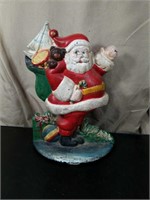 Cast Iorn Santa Claus Door Stop