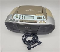 Sony CD-R/RW CD, Radio, Tape Player