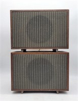 Vintage Calrad Home Audio Speakers (2)