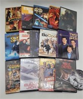 DVD's Two & 1/2 Men, Spiderman 2, Indiana Jones Co