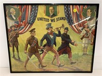 United We Stand Spirit of 1917 WWI political