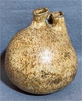 Studio Pottery Vase, Marked On Bottom