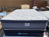2 pcs mix mattress; full crayan and molblly