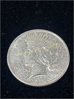1925 Silver Peace Dollar EF