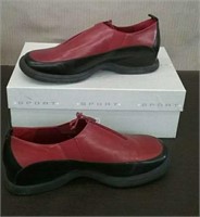 DP Sport Women's Shoes, Size 7 1/2, Black/Rouge