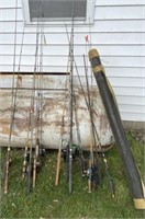 Large Lot of Nice Rods & Reels