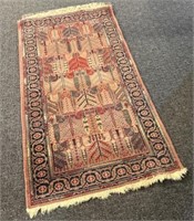 Wool Carpet Runner SAMARKAND with PAD 2’ 4” x 4’