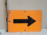 Decommissioned Sign-ARROW