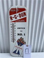 R. G. Dun Cigar Thermometer 12in. x 20in.
