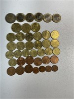 Euro coins