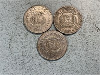 Coins from Dominican Republic