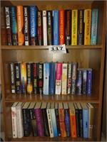 Mystery and thriller hardcover books & bookcase...