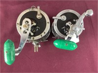 Two Penn Fishing Reels- 4/0 Is Larger & 3/0 Is