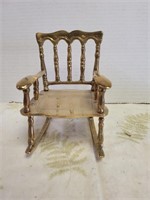 Metal rocking chair 5.5"L