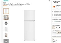 FM4052 10.1 cu. ft. Top Freezer Refrigerator