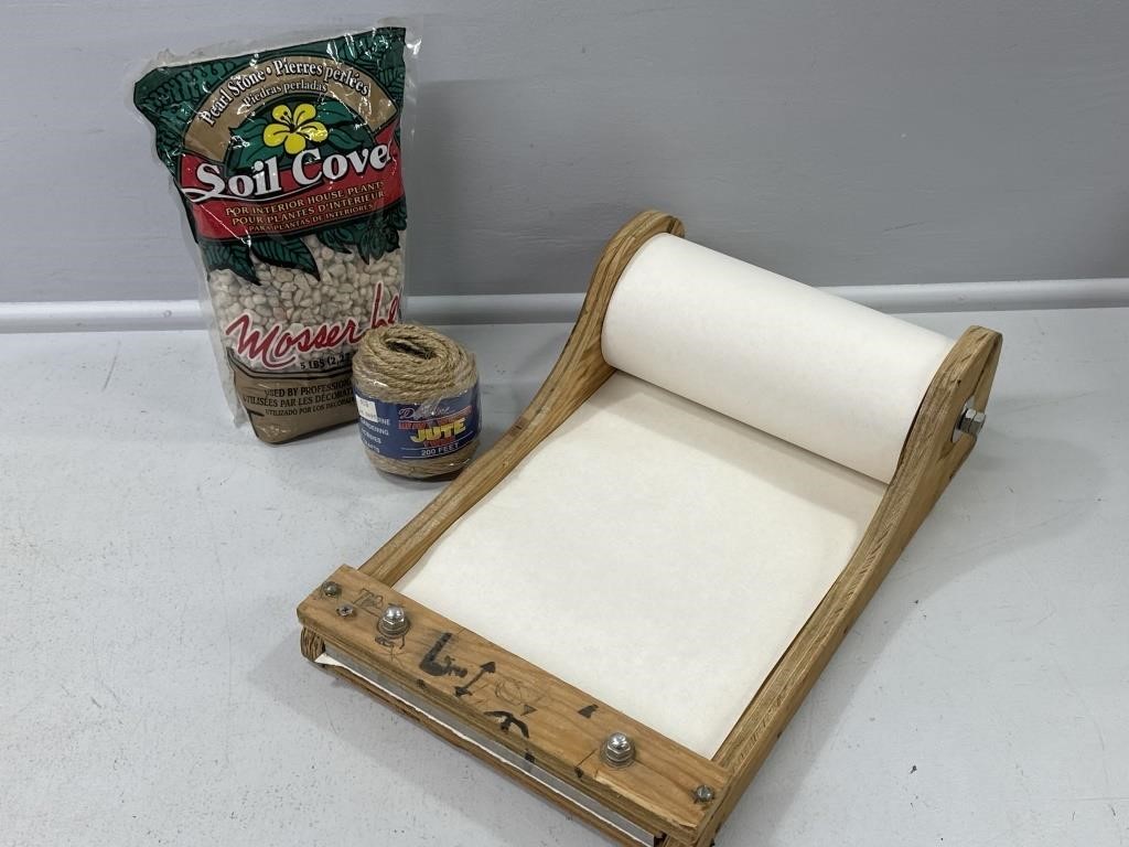 Soil Cover, Heavy Duty Twine, Paper Holder