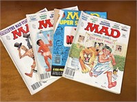 (4) Issues Vintage Mad Magazine - '78, '79