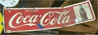 Vintage Coca Cola Tin  Sign