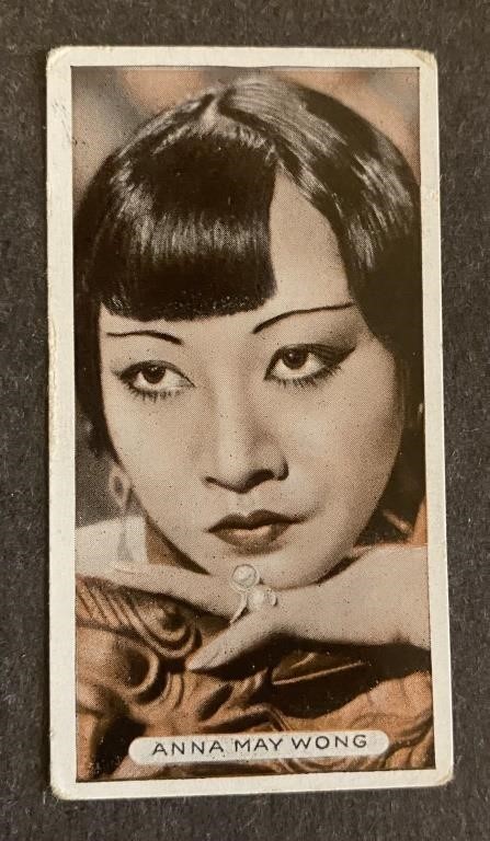 ANNA MAY WONG: Antique Tobacco Card (1934)
