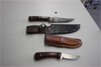 Pair of hunting knives