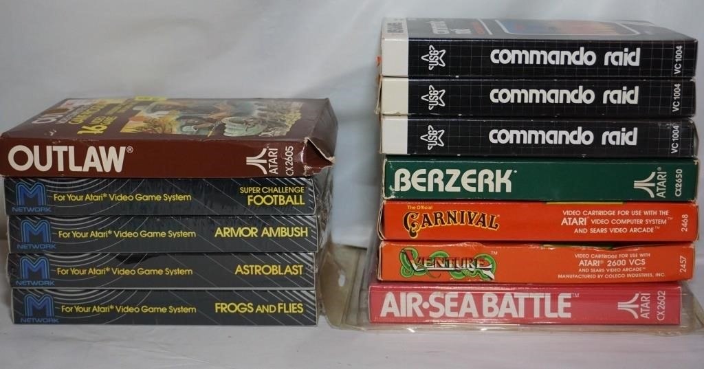 Atari Games Sealed