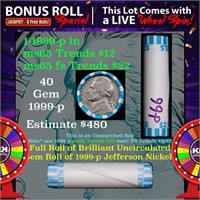1-5 FREE BU Nickel rolls with win of this 1999-p S