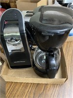 Toaster, coffee maker, mixer, misc