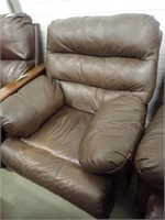 Leather Rocker Recliner