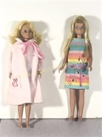 1963 Mattel Skipper and Skooter Dolls