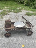 Vintage wagon, and miscellaneous damage to wheels