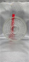 cut glass divided plate