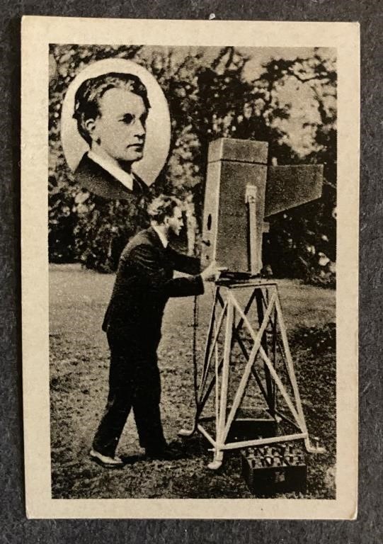 JOHN LOGIE BAIRD: YRAMOS Tobacco Card (1932)