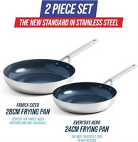 Blue Diamond Cookware Tri-Ply Stainless Steel