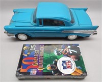 1957 Chevy VHS Tape Rewinder, New NFL VHS