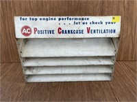 Vintage AC PCV Valve Metal Display Rack