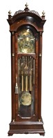 Charles R Sligh Grandfather Tall Case Clock 92"H