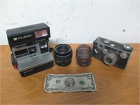 Camera & Photo Lot - Polaroid Sun 600,